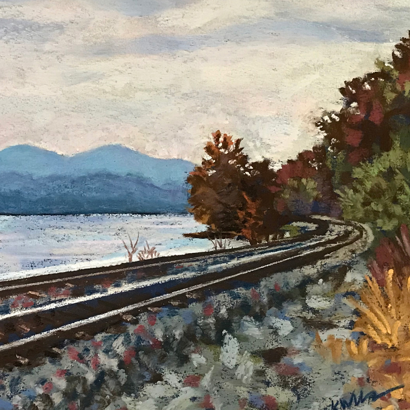 View from Milton Train Station